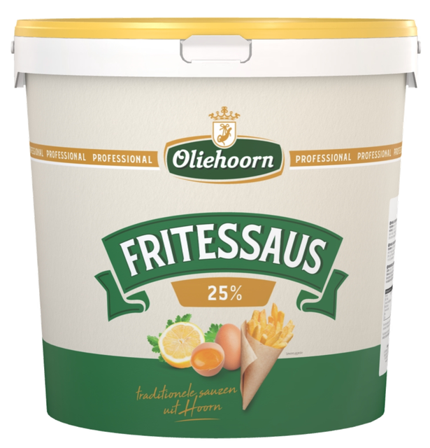 Oliehoorn Fritessaus 25% 10ltr