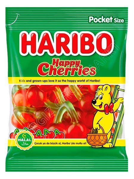 Haribo Halal Happy Cherries 100gr