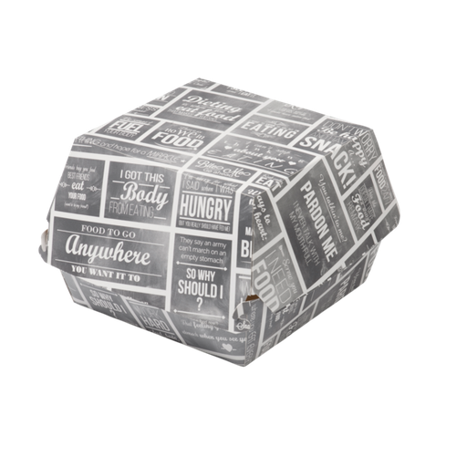 Hamburgerbak Karton 120x120x100mm