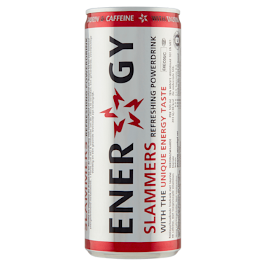 Energy Drink Slammers BLIK 25cl