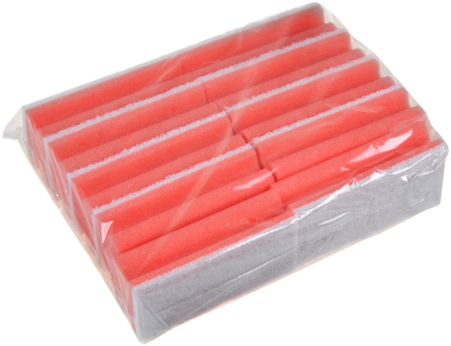 Betra Schuurspons Greep Rood/Wit 140x70x42mm