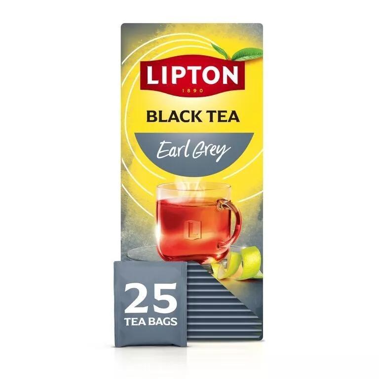 Lipton Earl Grey Theezakjes 25x2gr