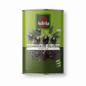Adria Olijven Zwart Gesneden 4250ml