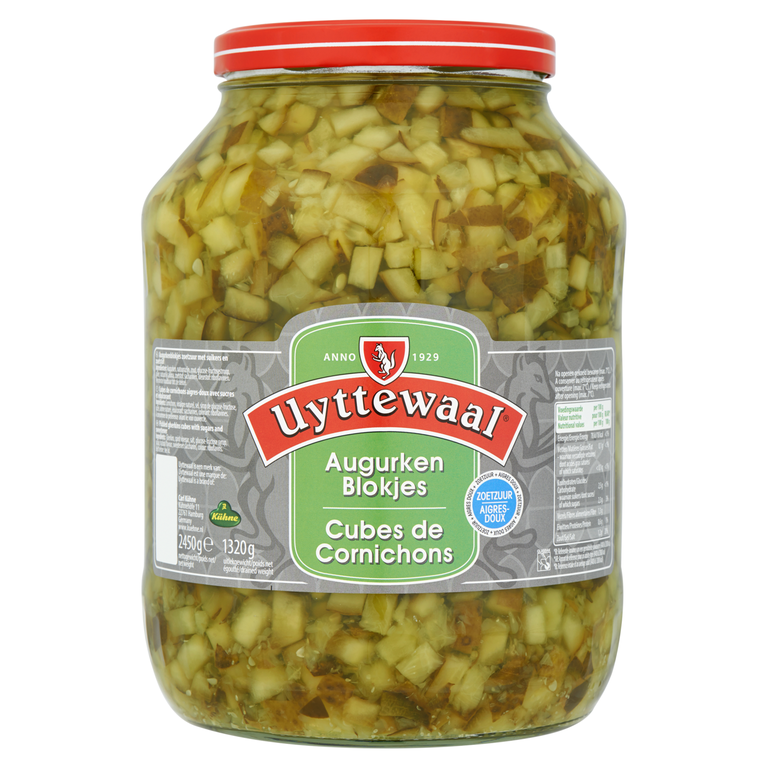 Uyttewaal Augurkenblokjes 2650ml