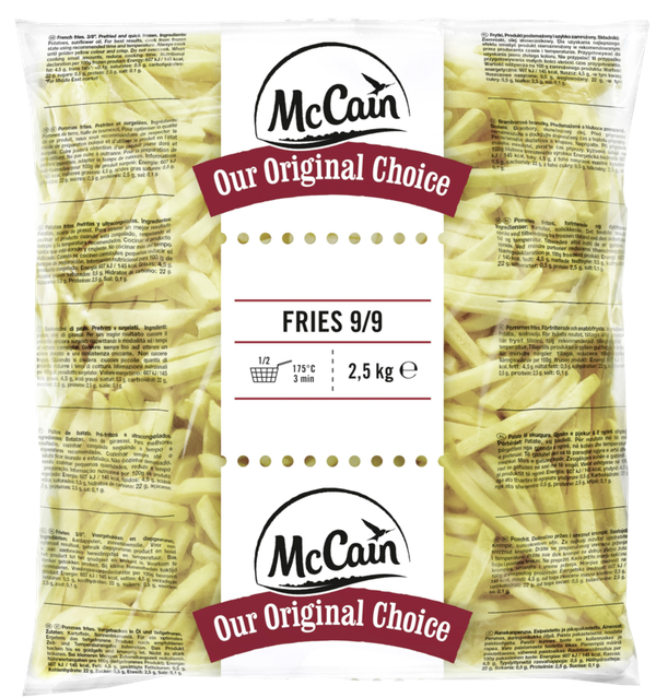 McCain Original 9mm 5x2,5kg