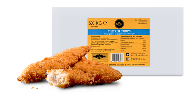 Family Chicken Strips DV 5x1 kg