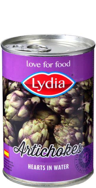 Lydia Artisjokkenharten in water Spaans 425ml