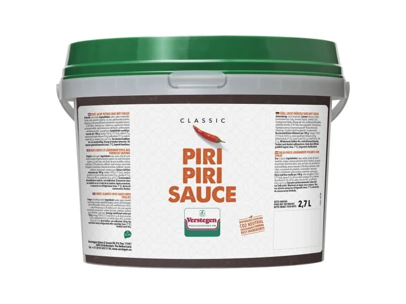Verstegen Piri Piri Sauce 2,7ltr