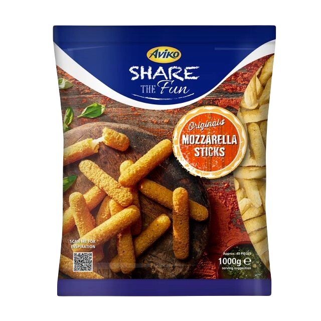 Aviko Mozzarella Sticks 1kg