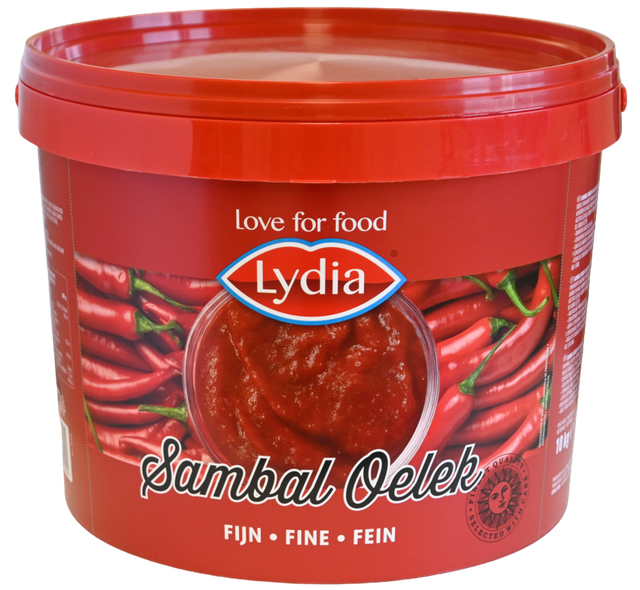 Lydia Sambal Oelek Fijn Superieur 10kg