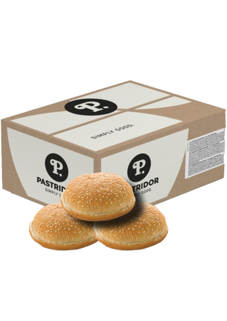 Pastridor Hamburger Bun Sesam 10cm 2x24gr