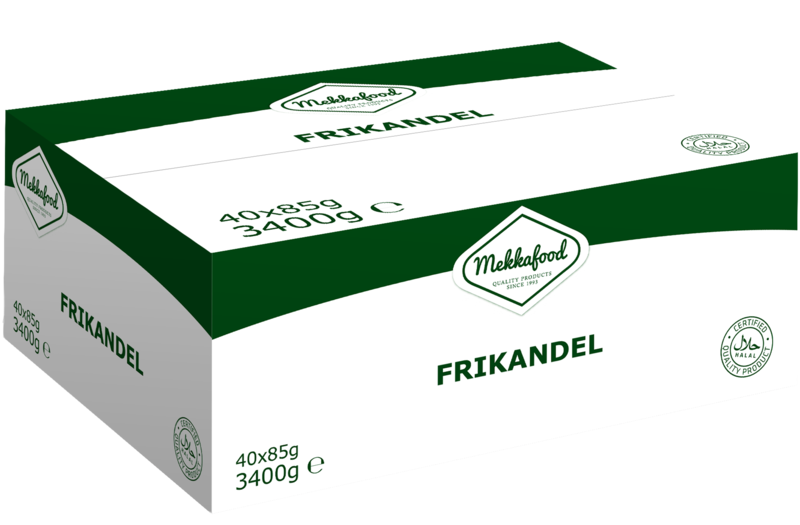 Mekkafood Frikandel Halal DV 40x85kg