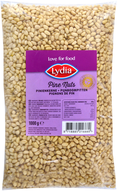 Lydia Pijnboompitten 1kg