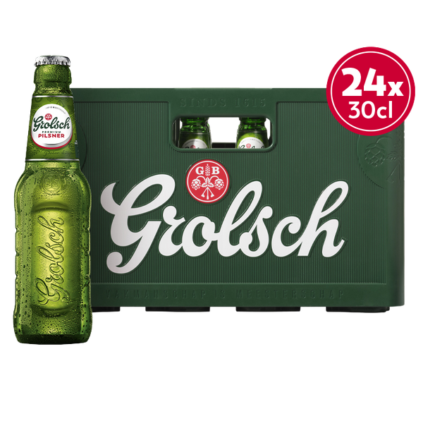 Grolsch pijpjes 5% FLES 30cl