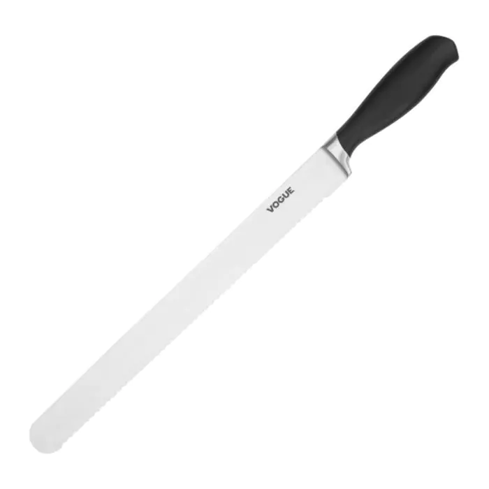 Vogue Soft Grip gekarteld snijmes 30cm