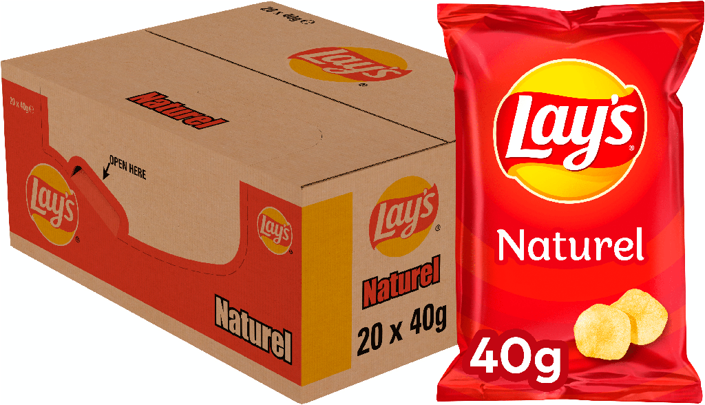 Lay's Chips Naturel 40gr