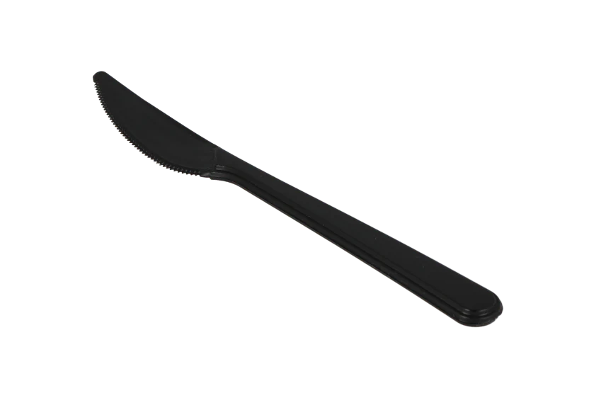 Depa Reusable Mes zwart 18cm 